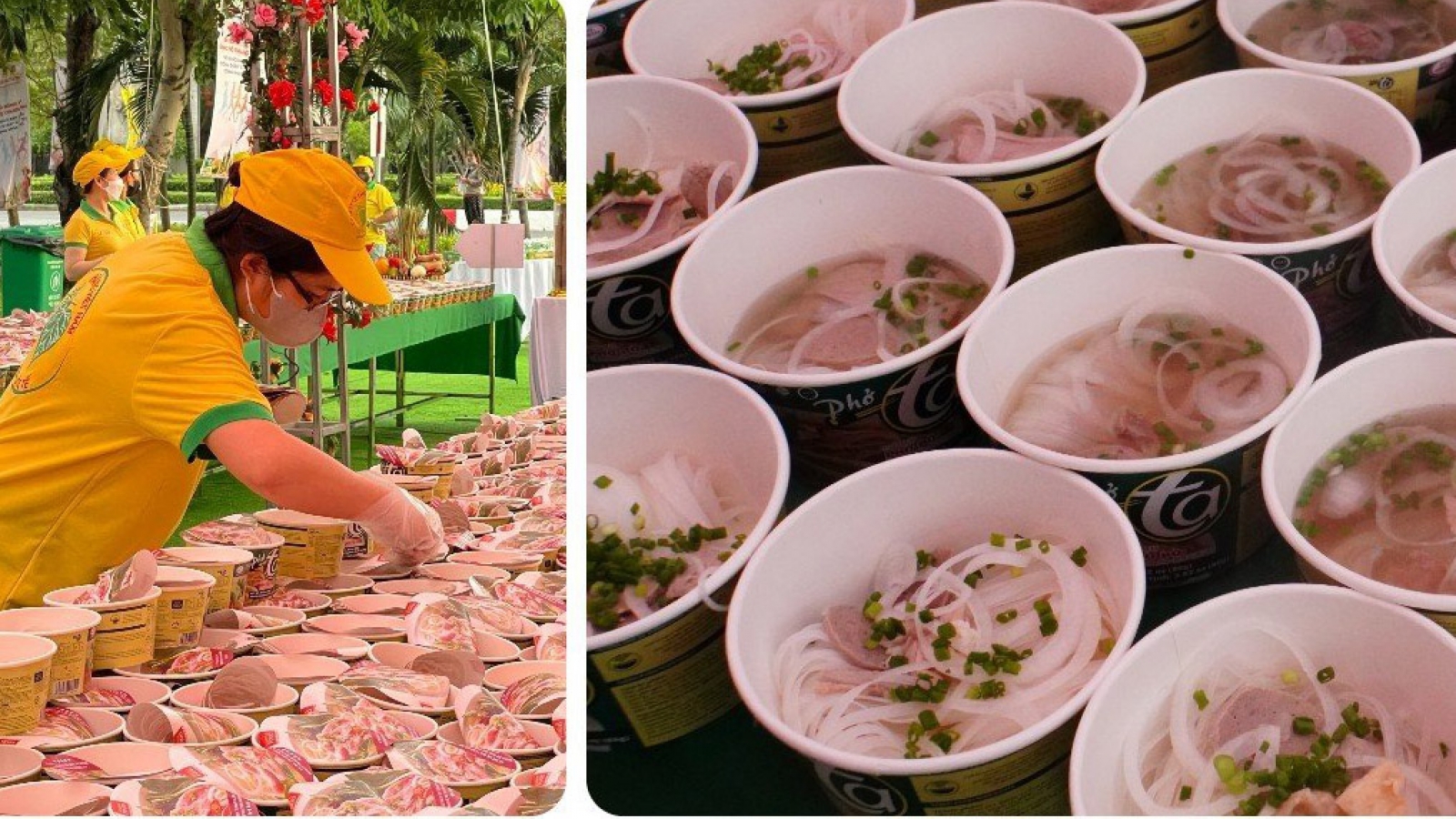 Breakfast with 2,126 bowls of Pho sets world record