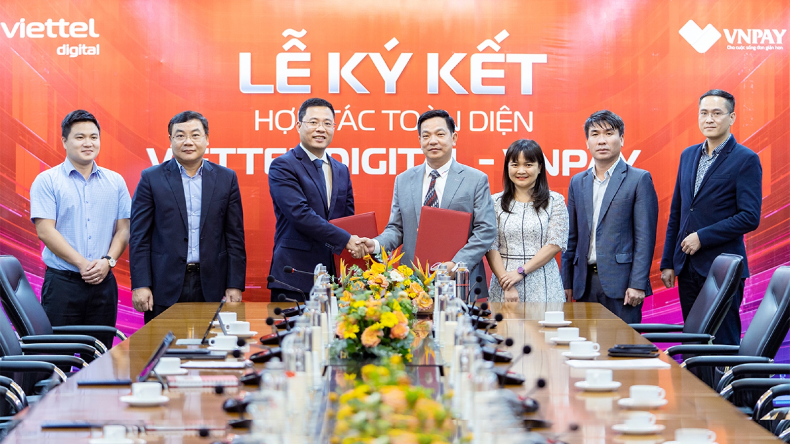 VNPAY và Viettel Digital công bố hợp tác chiến lược  thúc đẩy thanh toán số tại VN