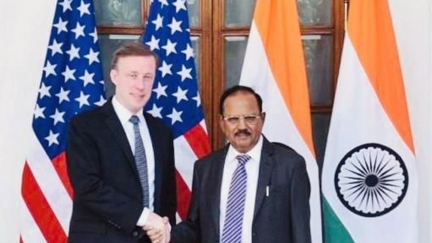 Cố vấn An ninh Quốc gia Ấn Độ và Mỹ thảo luận về các vấn đề khu vực và toàn cầu