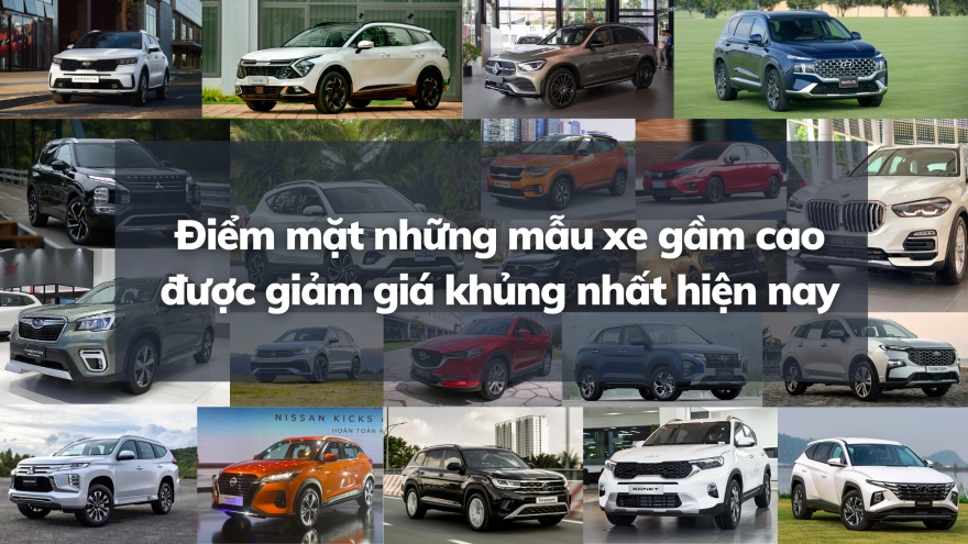 Điểm mặt những mẫu SUV được giảm giá "khủng" nhất hiện nay