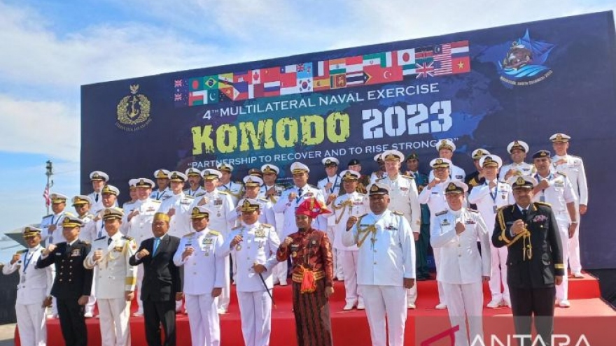 36 nước tham gia diễn tập hải quân quốc tế Komodo 2023