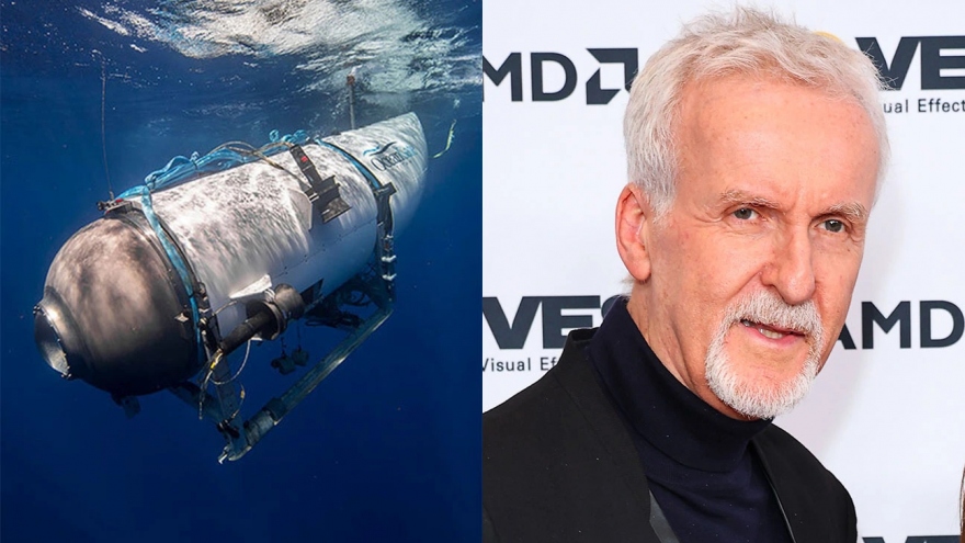 Đạo diễn James Cameron: "Vụ tai nạn tàu Titan tương đồng với thảm họa Titanic"