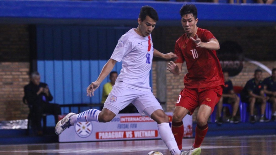 ĐT Futsal Việt Nam kết thúc chuyến tập huấn Paraguay bằng trận đấu ấn tượng