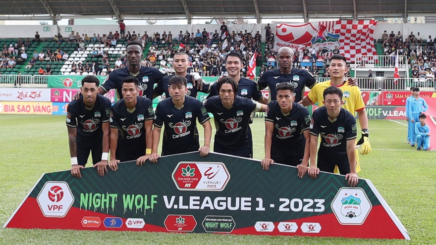 HAGL dẫn đầu V-League 2023 ở chỉ số "bất ngờ"