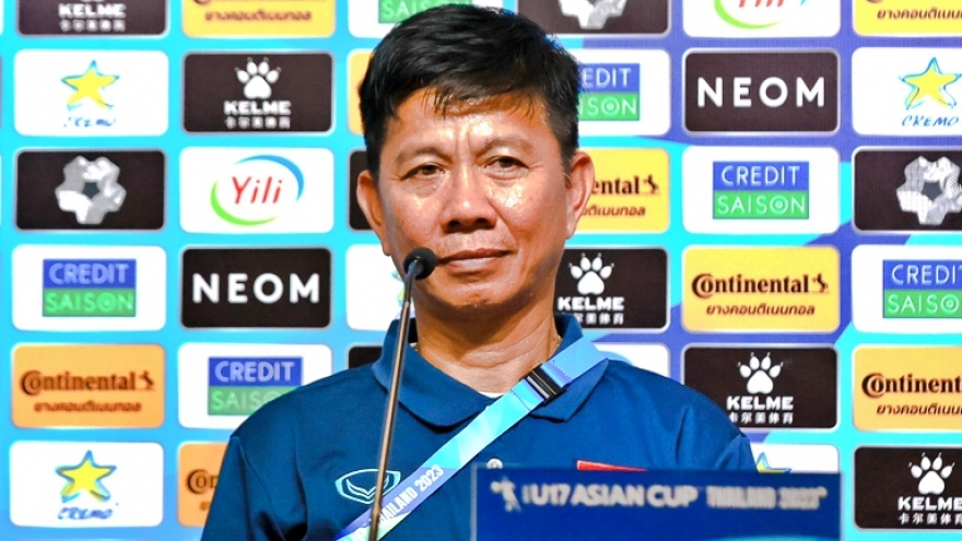 HLV Hoàng Anh Tuấn tự tin trước trận đấu "sống còn" của U17 Việt Nam