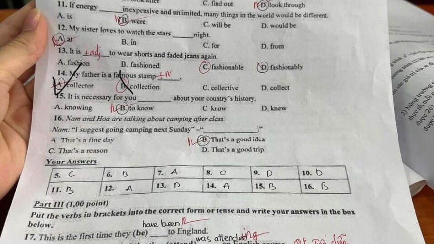 Lộ đề thi tiếng Anh vào lớp 10 ở Kon Tum: Chưa quyết định thi lại đối với 12 học sinh
