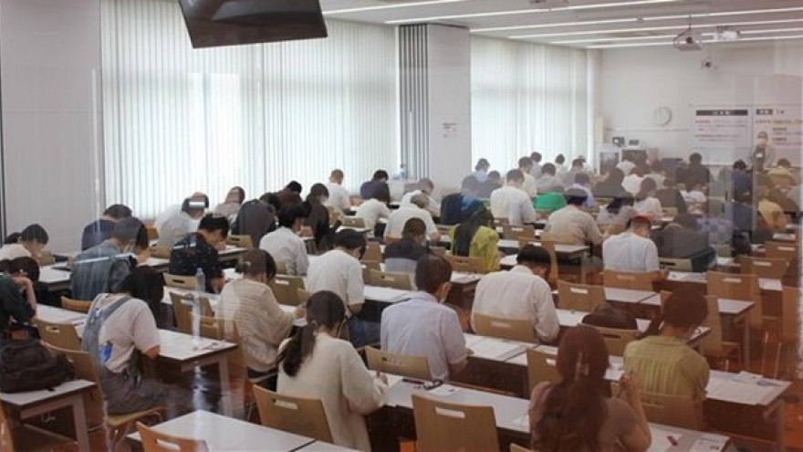 Nearly 800 candidates join 6th Vietnamese language test in Japan