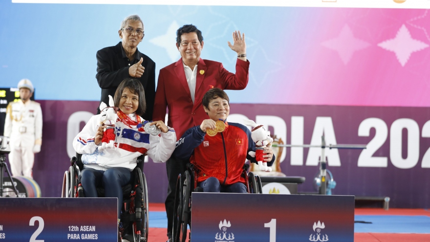 ASEAN Para Games 12: Đoàn Việt Nam phá nhiều kỷ lục, củng cố vị trí trong top 3