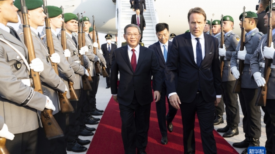 Thủ tướng Trung Quốc bắt đầu chuyến thăm châu Âu