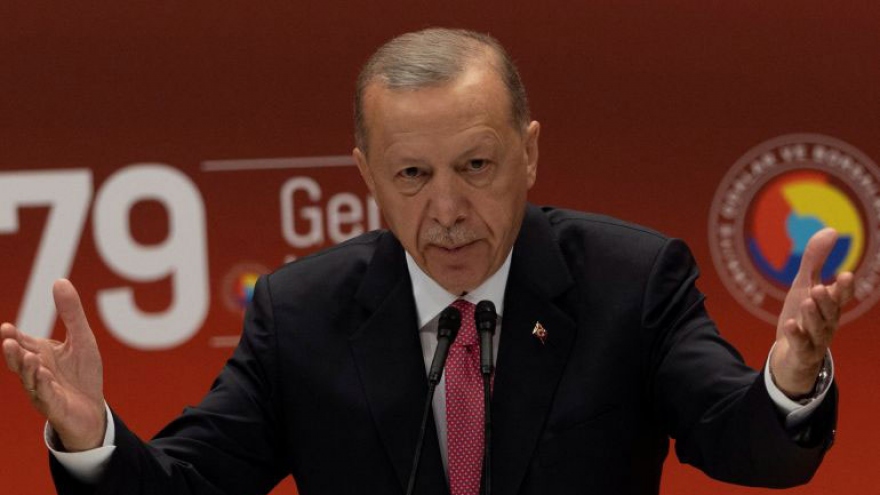 Ông Erdogan đắc cử Tổng thống Thổ Nhĩ Kỳ với 52% phiếu bầu