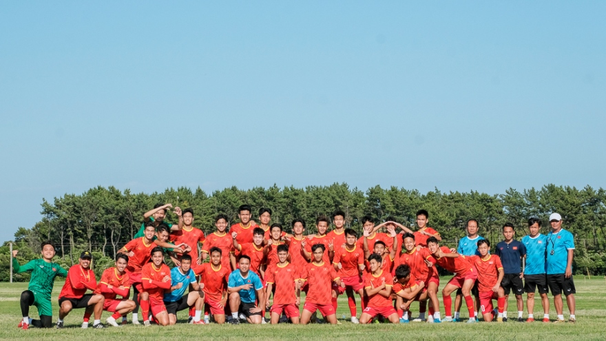 U17 Việt Nam kết thúc chuyến tập huấn Nhật Bản, về nước thi đấu với đối thủ Tây Á