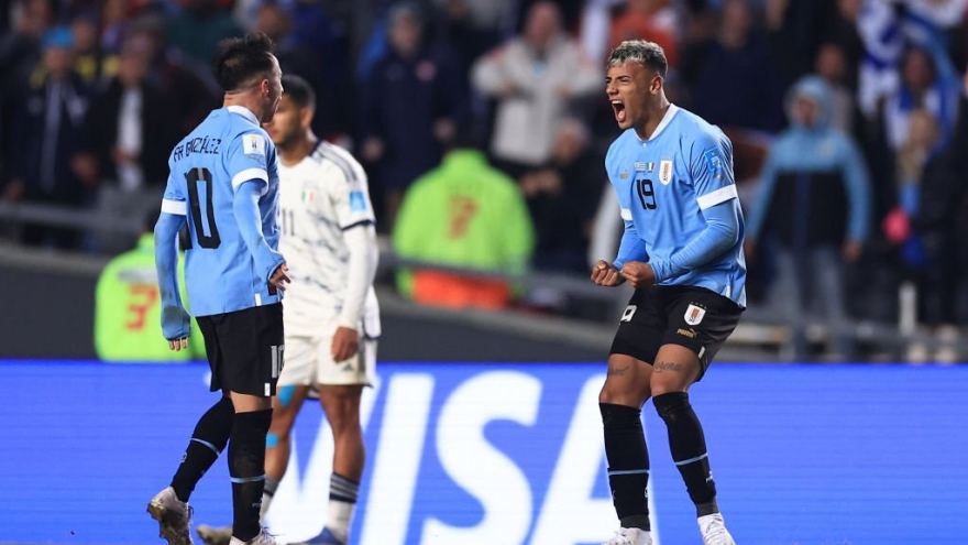 Thắng nghẹt thở U20 Italia, U20 Uruguay vô địch U20 World Cup 2023