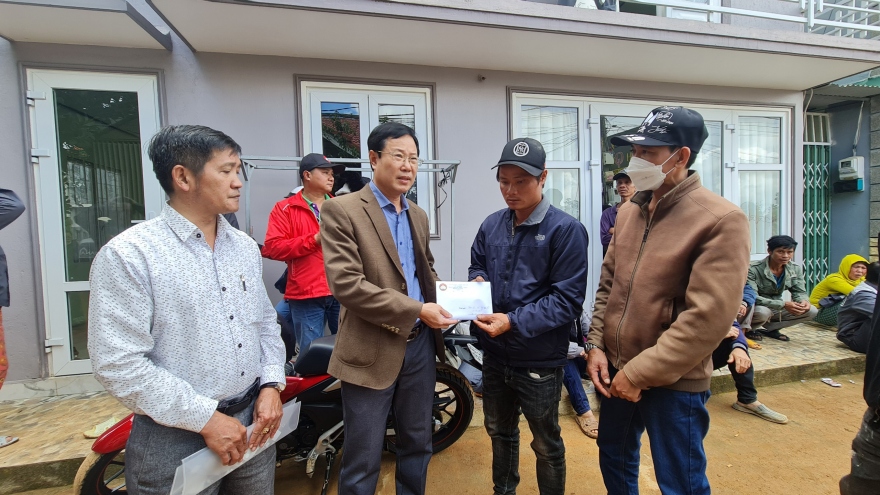 Vụ sạt lở đất nghiêm trọng tại Đà Lạt: Hỗ trợ gia đình nạn nhân 200 triệu đồng