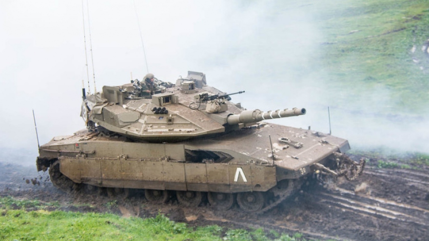 Israel sắp bán xe tăng chiến đấu chủ lực Merkava cho quốc gia châu Âu