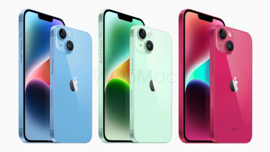 Hé lộ những màu sắc sẽ đến với iPhone 15 series