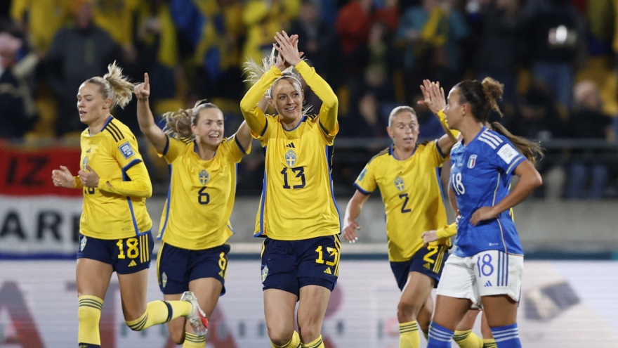 Kết quả World Cup nữ 2023 hôm nay 29/7: ĐT nữ Thụy Điển thắng dễ Italia