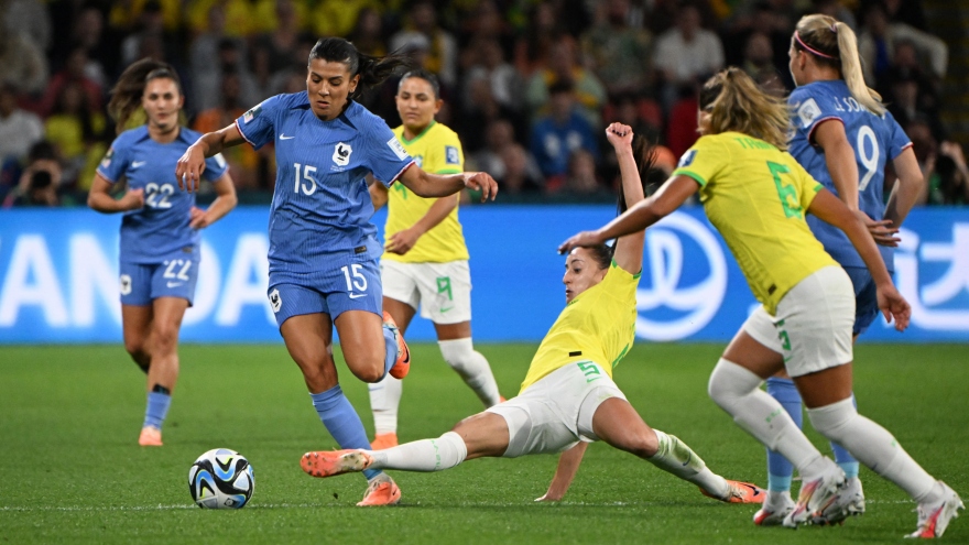 Kết quả World Cup nữ 2023 hôm nay 29/7: ĐT nữ Pháp thắng kịch tính ĐT nữ Brazil