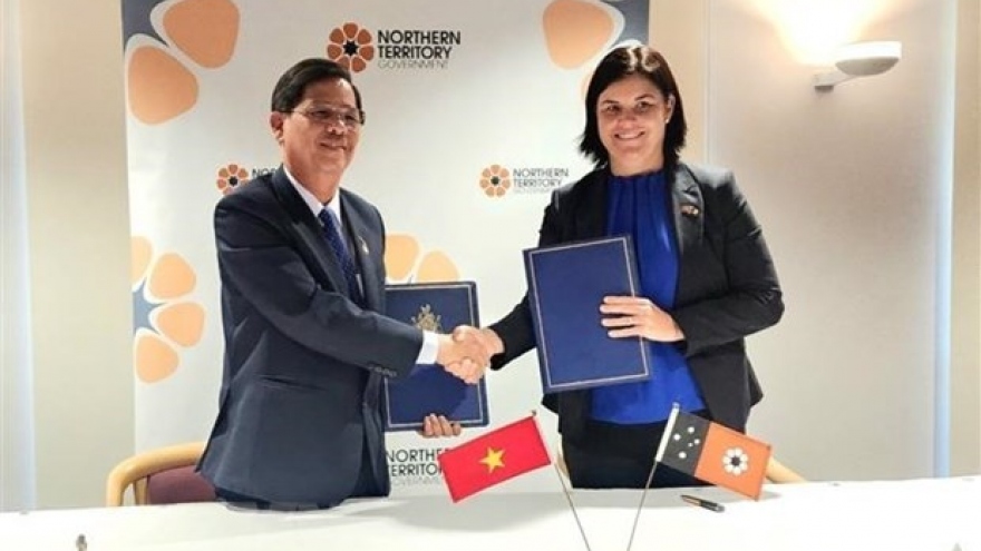 Khanh Hoa, Australia’s Northern Territory sign cooperation plan