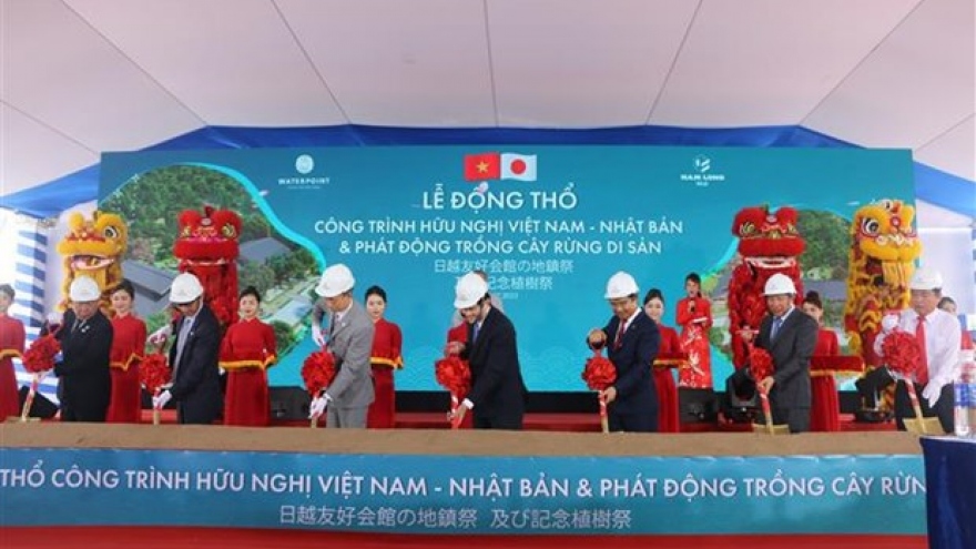 Construction of Vietnam-Japan friendship house begins in Long An
