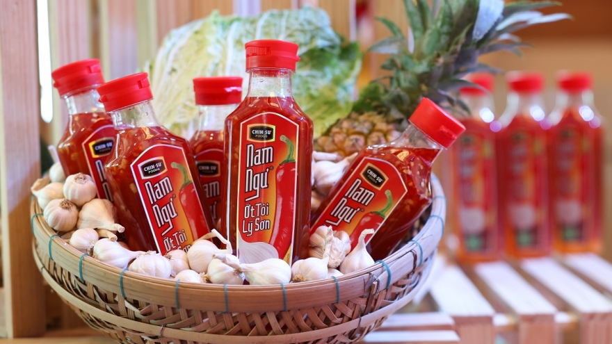 Lễ ký kết cung ứng dài hạn tỏi Lý Sơn để chế biến Nam Ngư ớt tỏi Lý Sơn