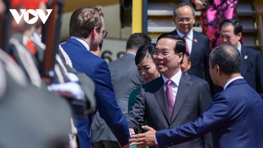 President Vo Van Thuong meets Vietnamese Ambassadors in Europe