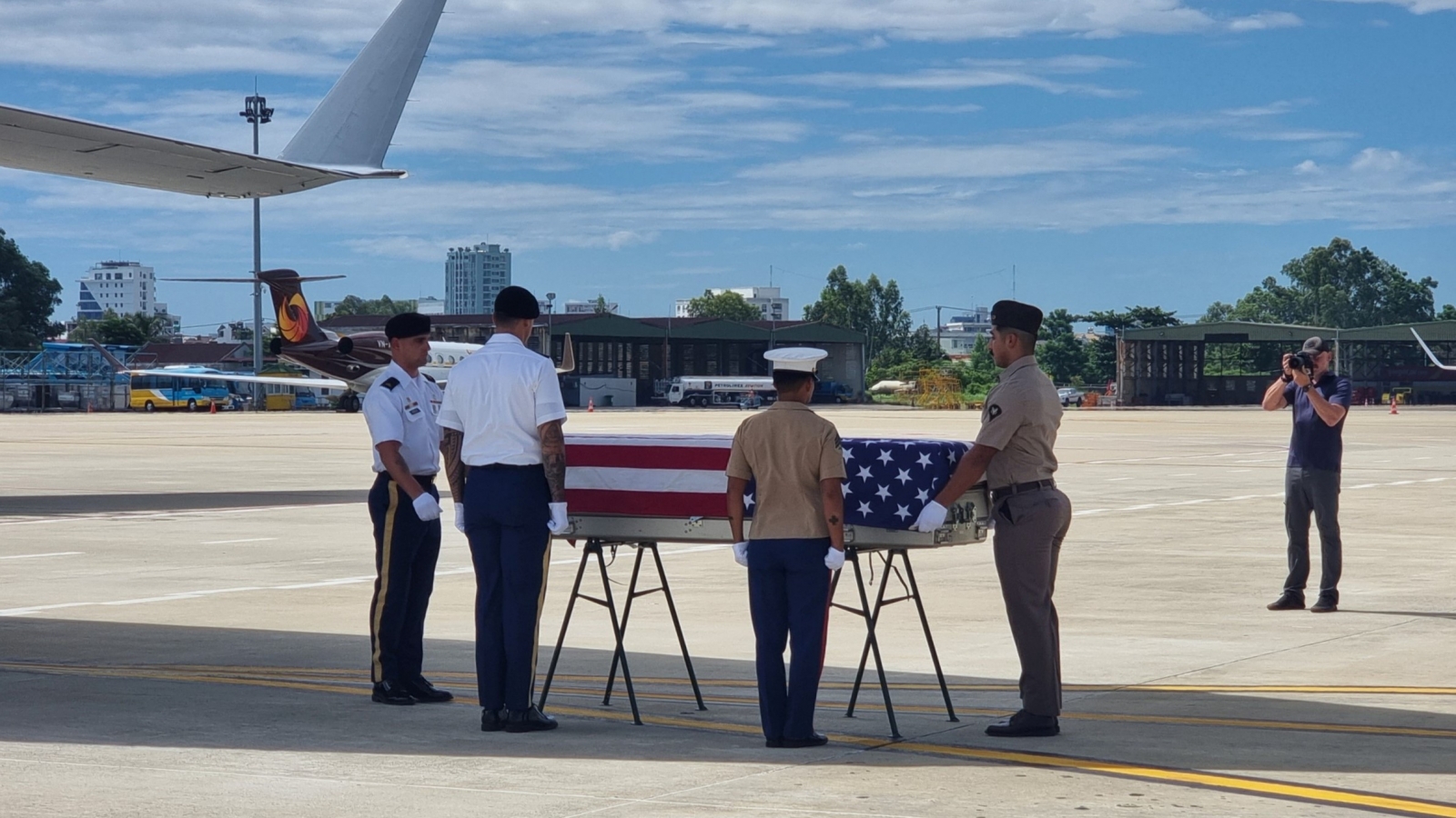 Vietnam hands over remains of MIA serviceman to US