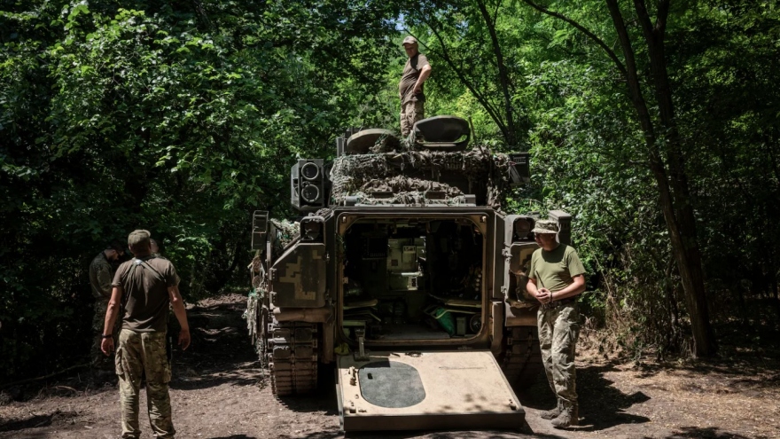 “Sát thủ diệt tăng” Bradley của Ukraine sập bẫy phòng tuyến Nga