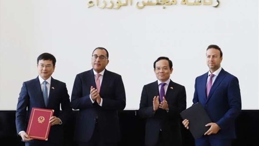 Hanoi, Cairo sign friendship, cooperation agreement