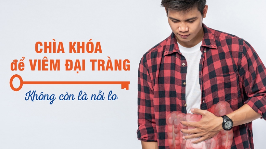 “Chìa khóa” để viêm đại tràng không còn là nỗi lo