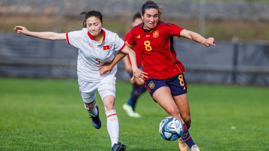 Vietnam lose 0-9 to Spain in friendly ahead of Women’s World Cup