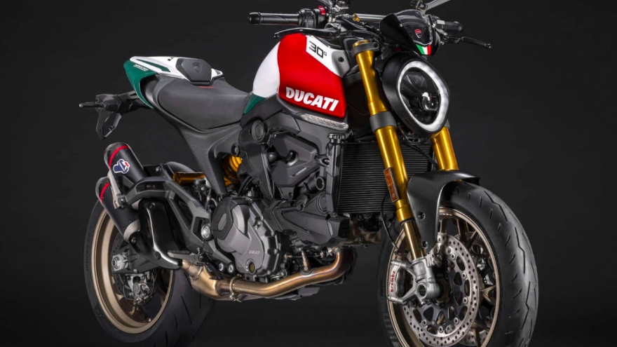 Ducati Monster 30th Anniversary 2023 phiên bản kỷ niệm lộ diện
