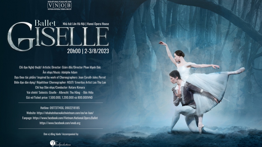 National ballet dancers perform Giselle at Opera House