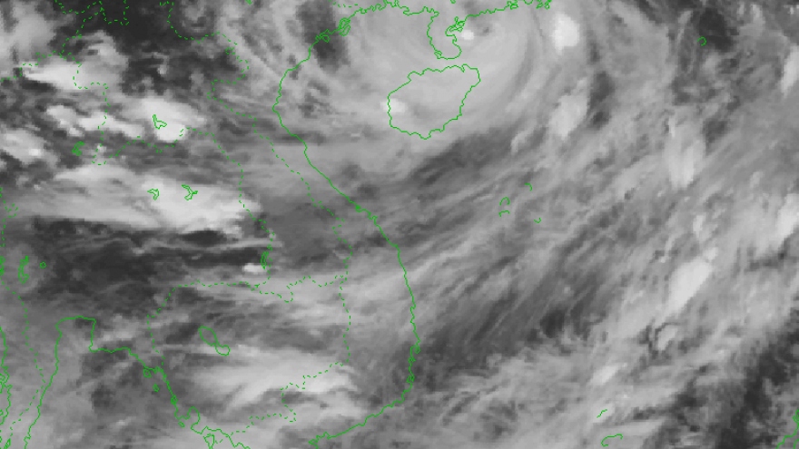 Cập nhật bão số 1: Sức gió mạnh nhất cấp 12, giật cấp 15