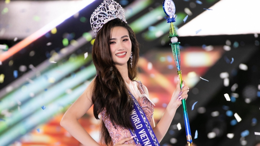 Huynh Tran Y Nhi crowned Miss World Vietnam 2023