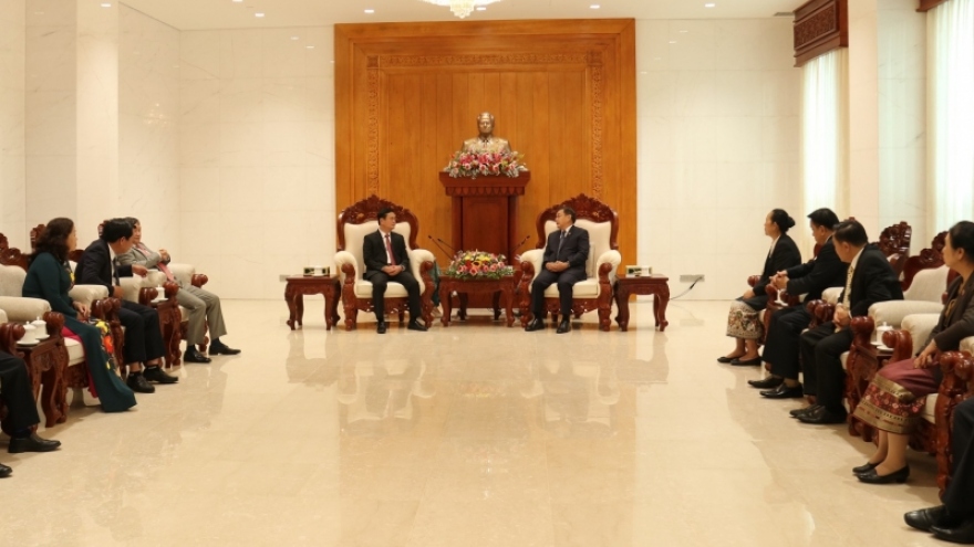 Lãnh đạo Lào đánh giá cao quan hệ hợp tác giữa tỉnh Nghệ An với các địa phương Lào