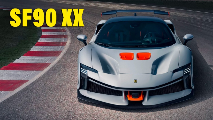 Hardcore SF90 XX mẫu xe đua hợp pháp trên đường đầu tiên của Ferrari