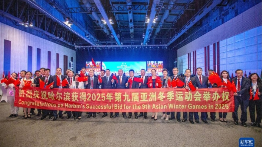 Cáp Nhĩ Tân giành quyền đăng cai Đại hội Thể thao mùa Đông châu Á 2025