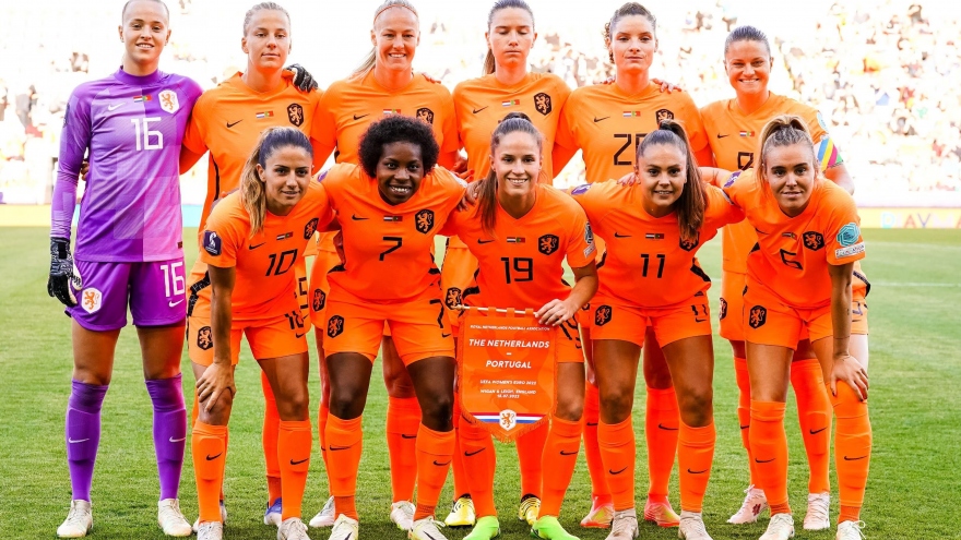 ĐT nữ Hà Lan chính thức chốt danh sách dự World Cup 2023