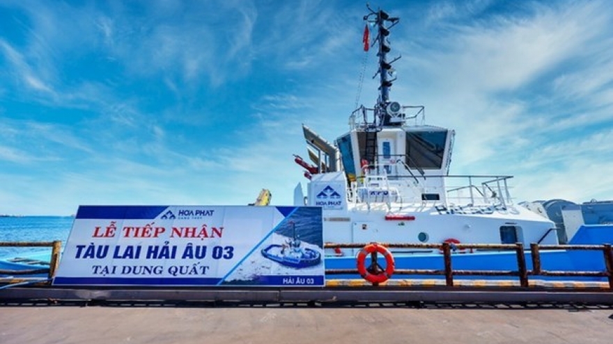 Hoa Phat Dung Quat receives first tugboat from Netherlands