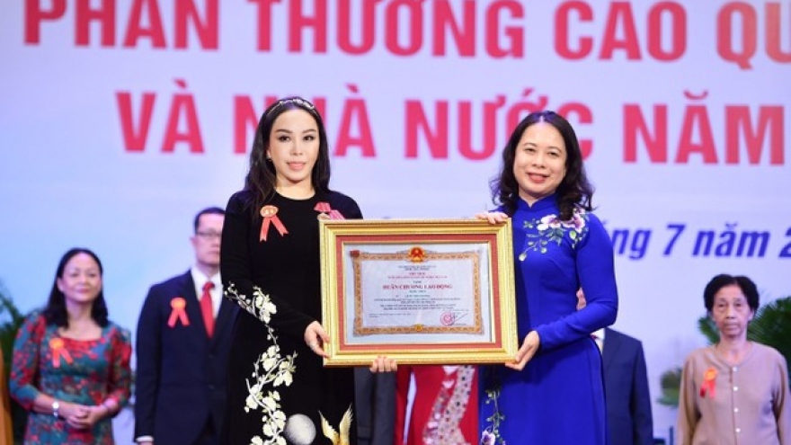 Phó Chủ tịch Tập đoàn KN Holdings được tặng Huân chương Lao động hạng Nhất