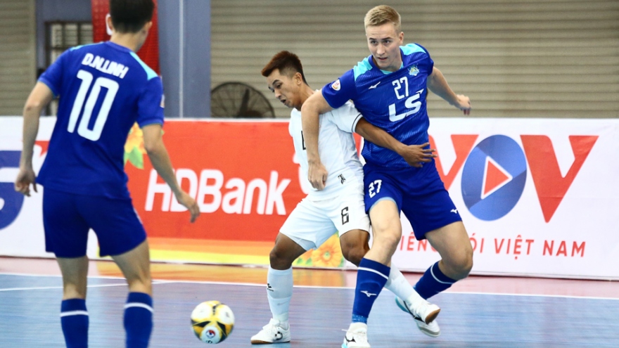 Kết quả Futsal HDBank VĐQG 2023: Thái Sơn Nam bị đội cuối bảng cầm chân