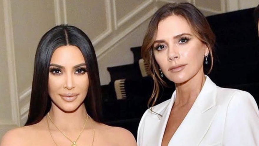 Mối quan hệ thân thiết giữa Victoria Beckham và Kim Kardashian