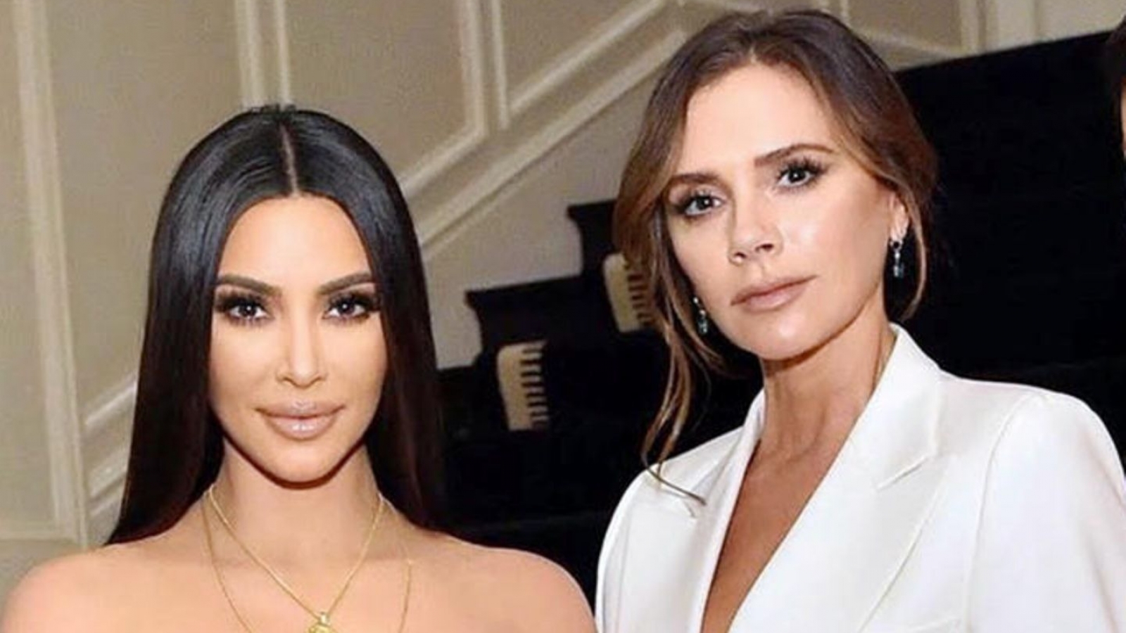 Mối quan hệ thân thiết giữa Victoria Beckham và Kim Kardashian
