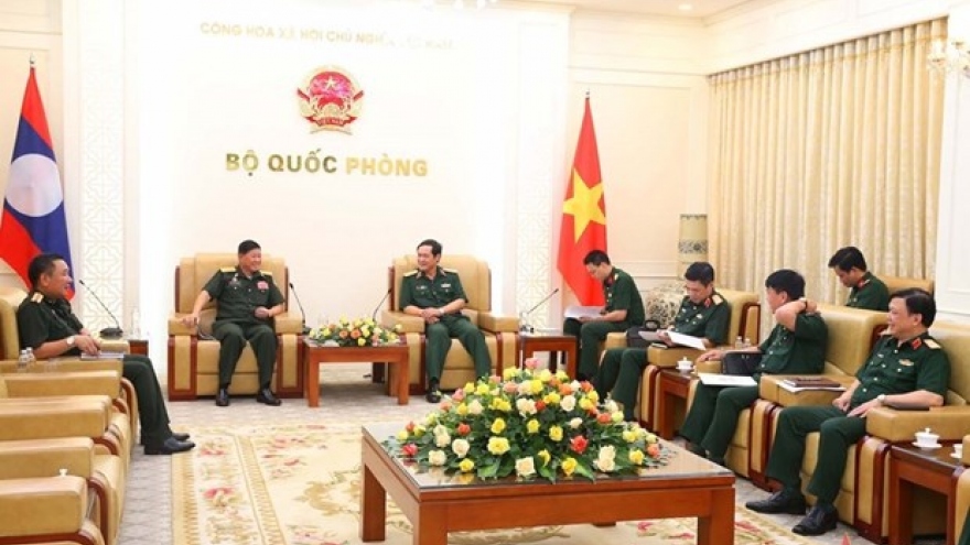 Vietnam, Laos strengthen defence cooperation