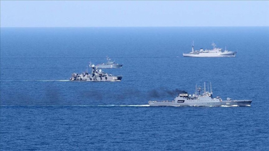 Trung Quốc và Nga tập trận chung ở Biển Nhật Bản