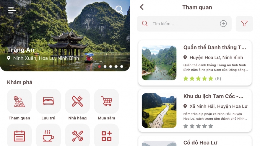 Ra mắt công cụ giúp du khách đánh giá trải nghiệm, dịch vụ tại Ninh Bình