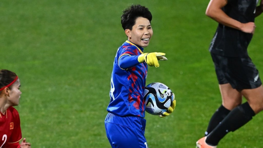 Thủ môn Kim Thanh nhận điểm cao nhất trận ĐT nữ Việt Nam 0-2 New Zealand
