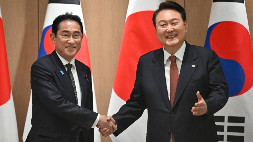 Lãnh đạo Nhật-Hàn gặp nhau về vấn đề xả thải của nhà máy điện Fukushima