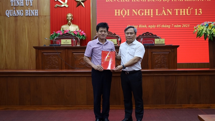 Ông Lê Văn Bảo giữ chức vụ Chủ nhiệm Ủy ban Kiểm tra Tỉnh ủy Quảng Bình