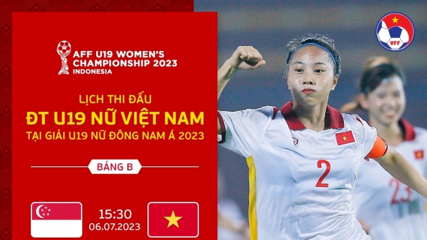 U19 nữ Việt Nam sẵn sàng cho trận ra quân giải U19 nữ Đông Nam Á 2023